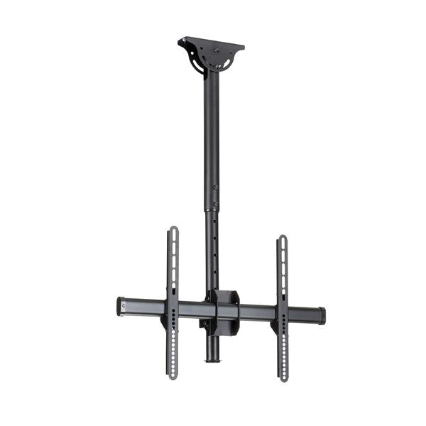 StarTech.com Deckenhalterung – 37–75" – VESA 200×200–600×400 – bis 50 kg, Teleskopmast – Schwarz