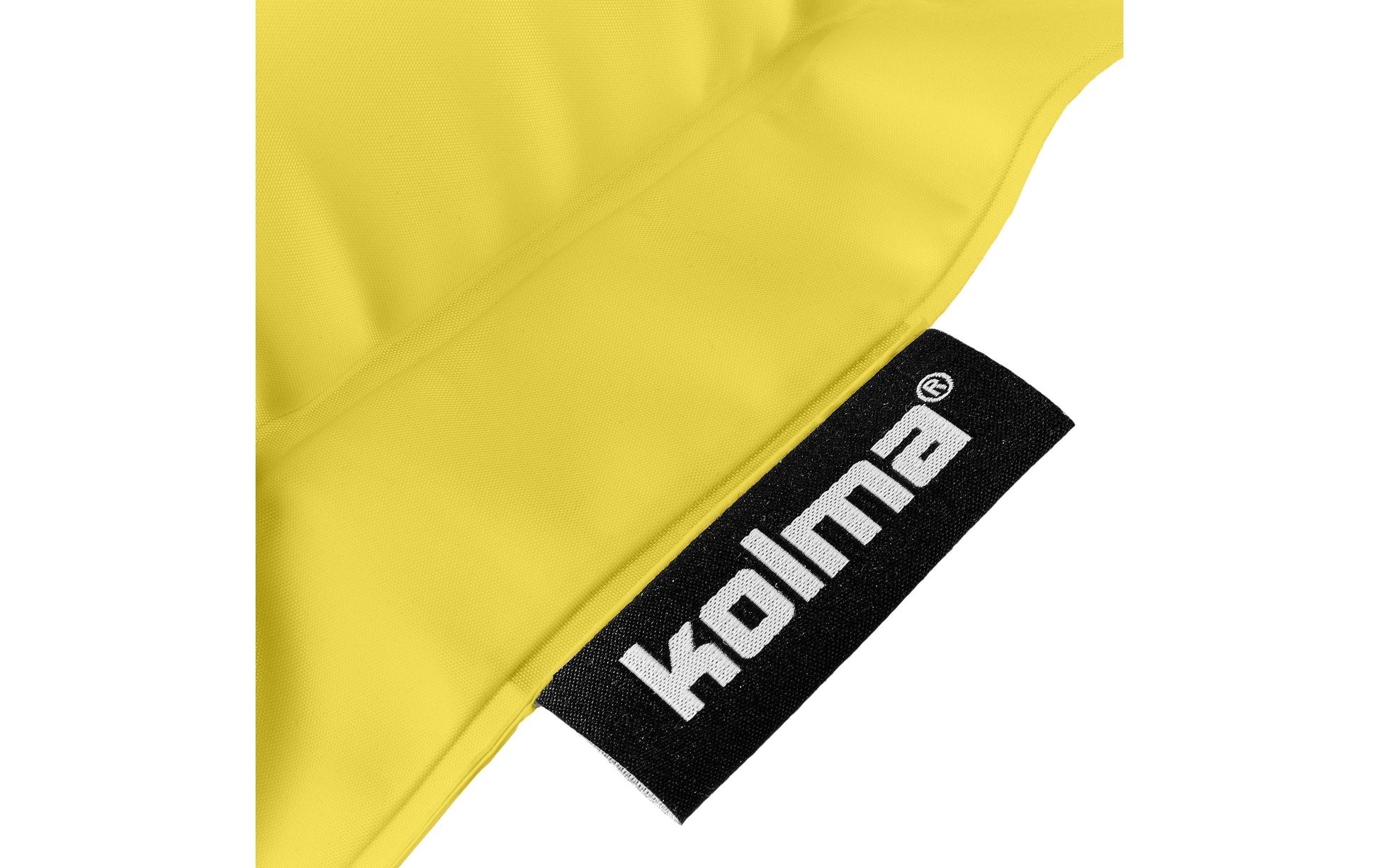 Kolma Luftmatratze – mit Kissen – 705×1800 mm – gelb – PVC/Polyester – 1 Stk.