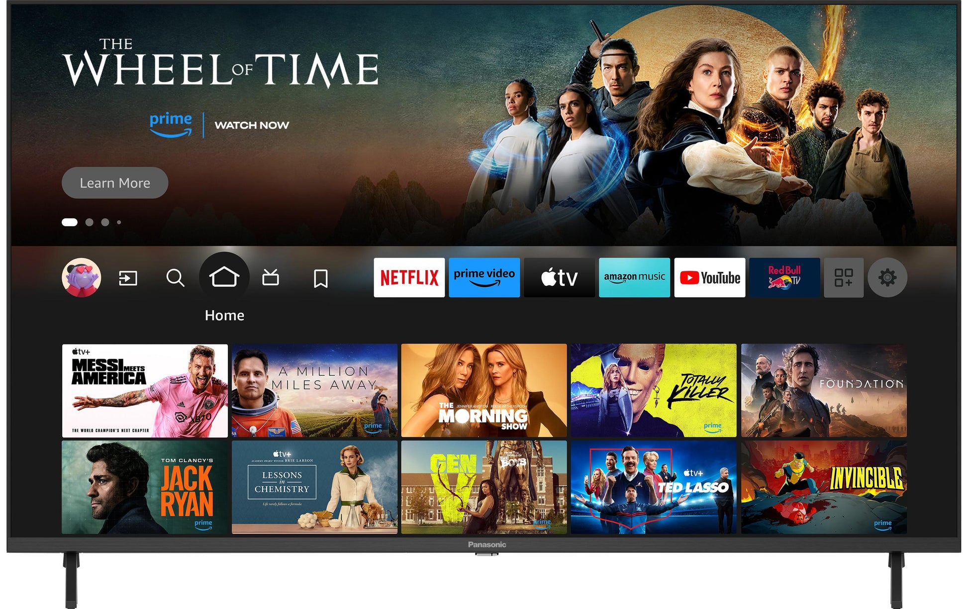 Panasonic TV-55W90AEG – 55" LED UHD 4K, Fire TV, HDR10+ (2024)
