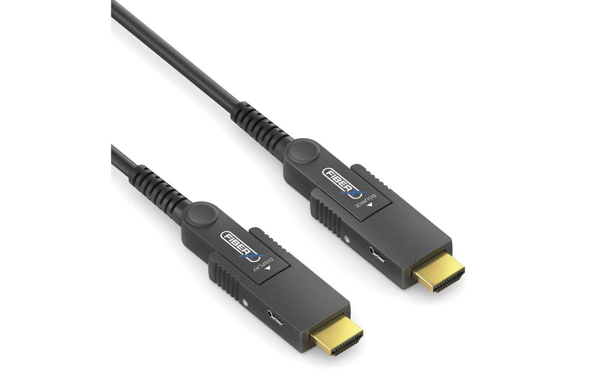FiberX Micro-HDMI auf HDMI Kabel HDMI 2.0 4K 60 Hz – 15 m – AOC