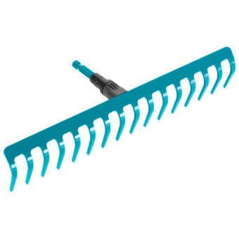 Gardena 3179-20 Rechen combisystem – Arbeitsbreite 410 mm, 16 Zinken – für combisystem-Stiele