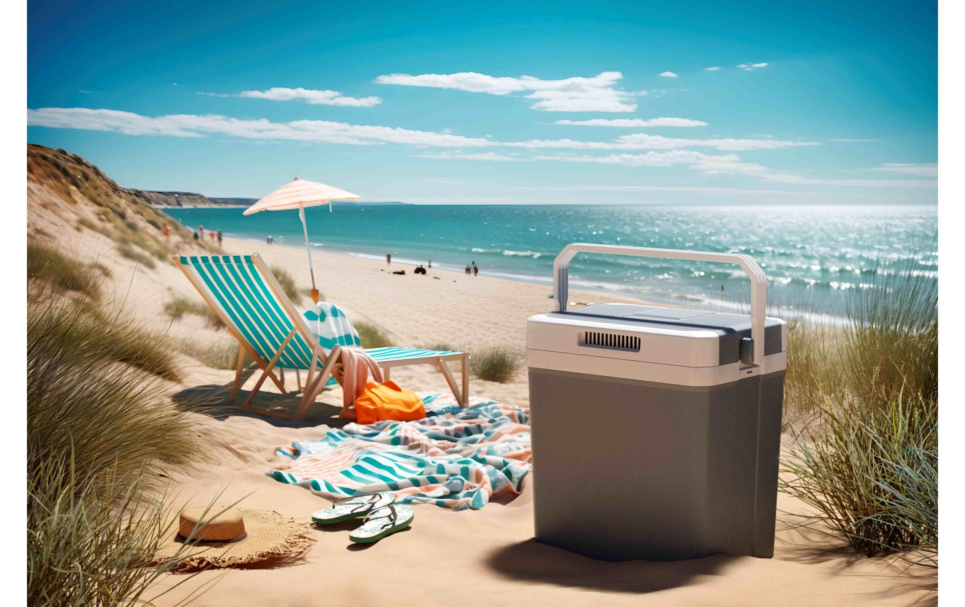 Tristar Kühlbox – thermoelektrisch, 12/230 V – 30 l – Anthrazit