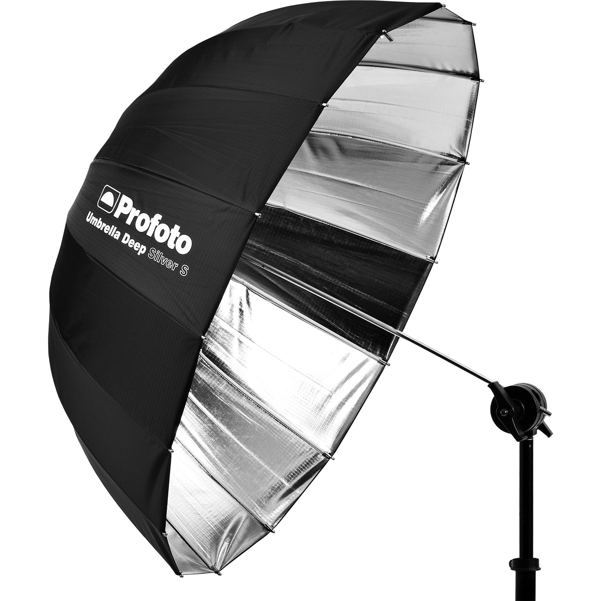 Profoto Deep Silver S Blitzschirm – Ø 85 cm – Silber