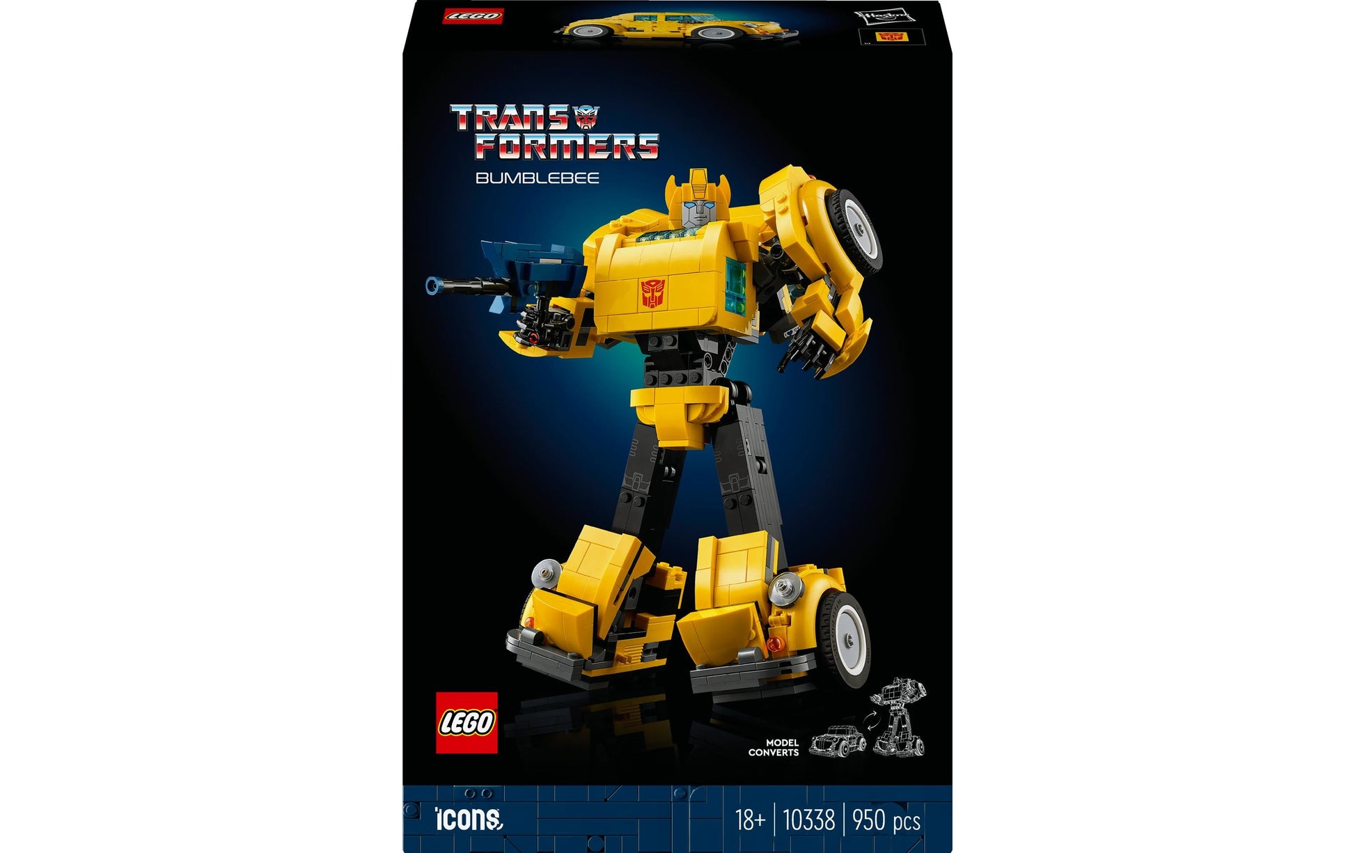 LEGO Icons Bumblebee – 950-teilig – ab 18 Jahren