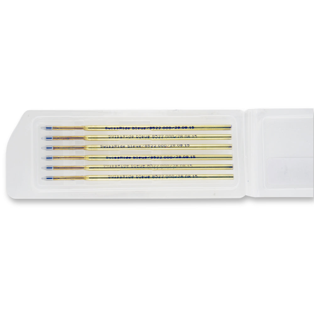 Caran d-Ache Swissride Kugelschreiber-Mine für 888 Infinite – Blau, 0,3 mm, geruchsarm