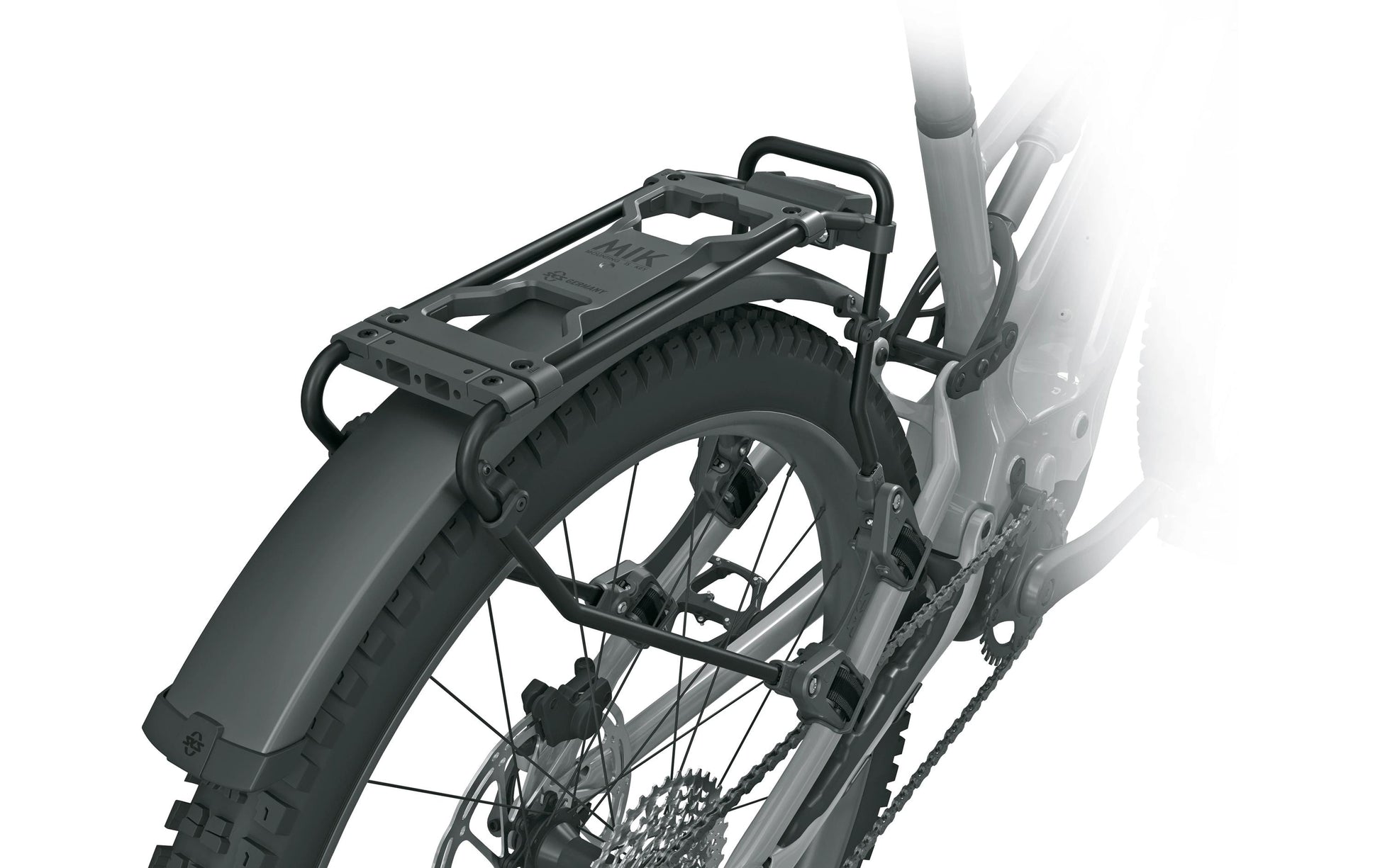 SKS – Infinity Universal Gepäckträger – für Velo mit Sitzstrebe (nicht für Carbonrahmen und Kindersitze) – Bel