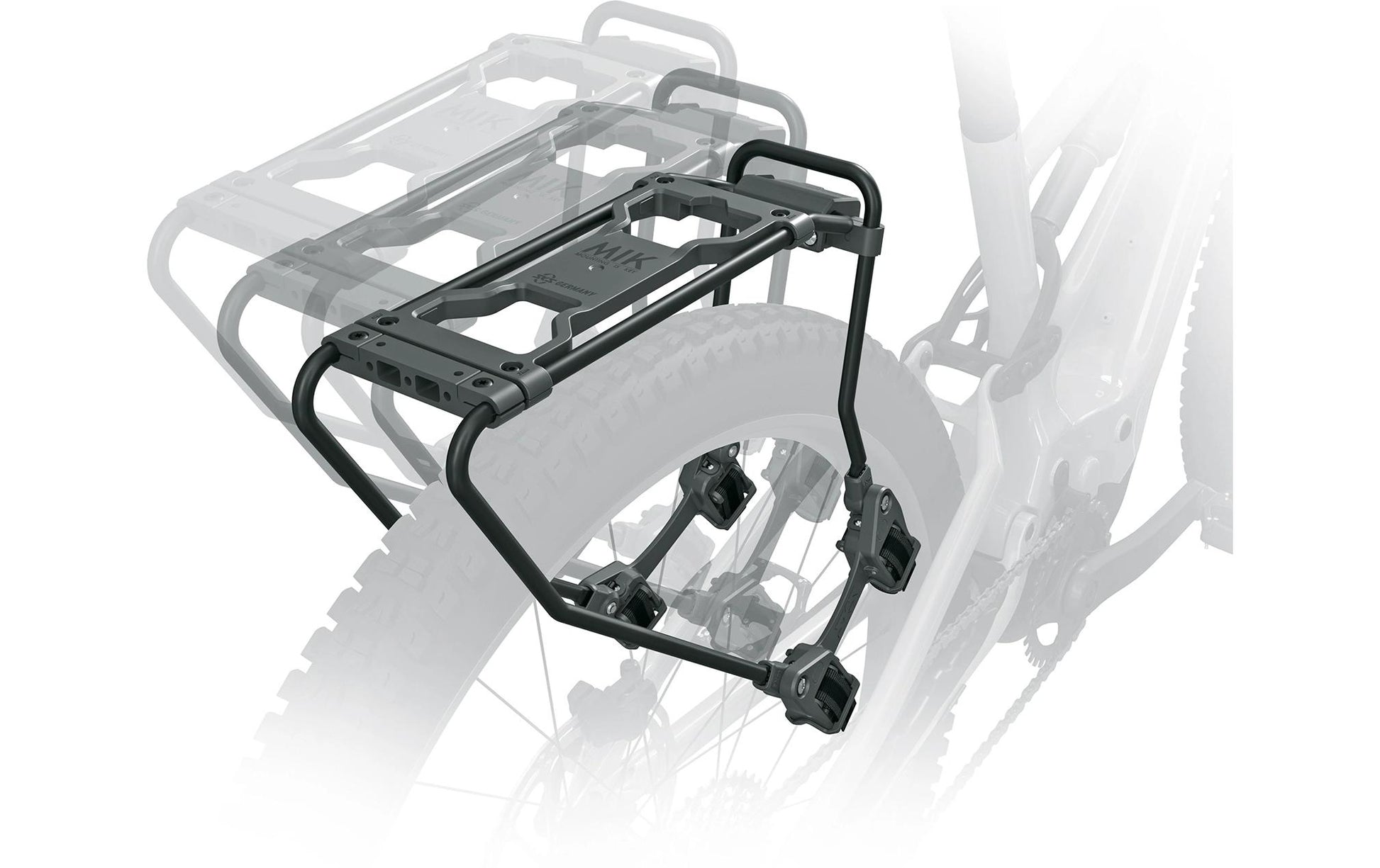 SKS – Infinity Universal Gepäckträger – für Velo mit Sitzstrebe (nicht für Carbonrahmen und Kindersitze) – Bel