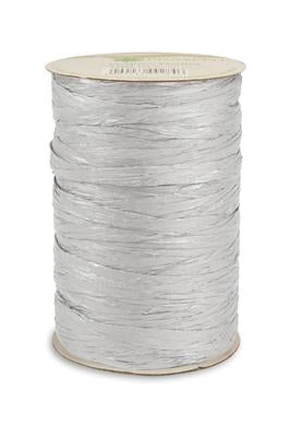 Pattberg Geschenkband, Viskose, Silber, 5 mm × 100 m, 24 Stk.