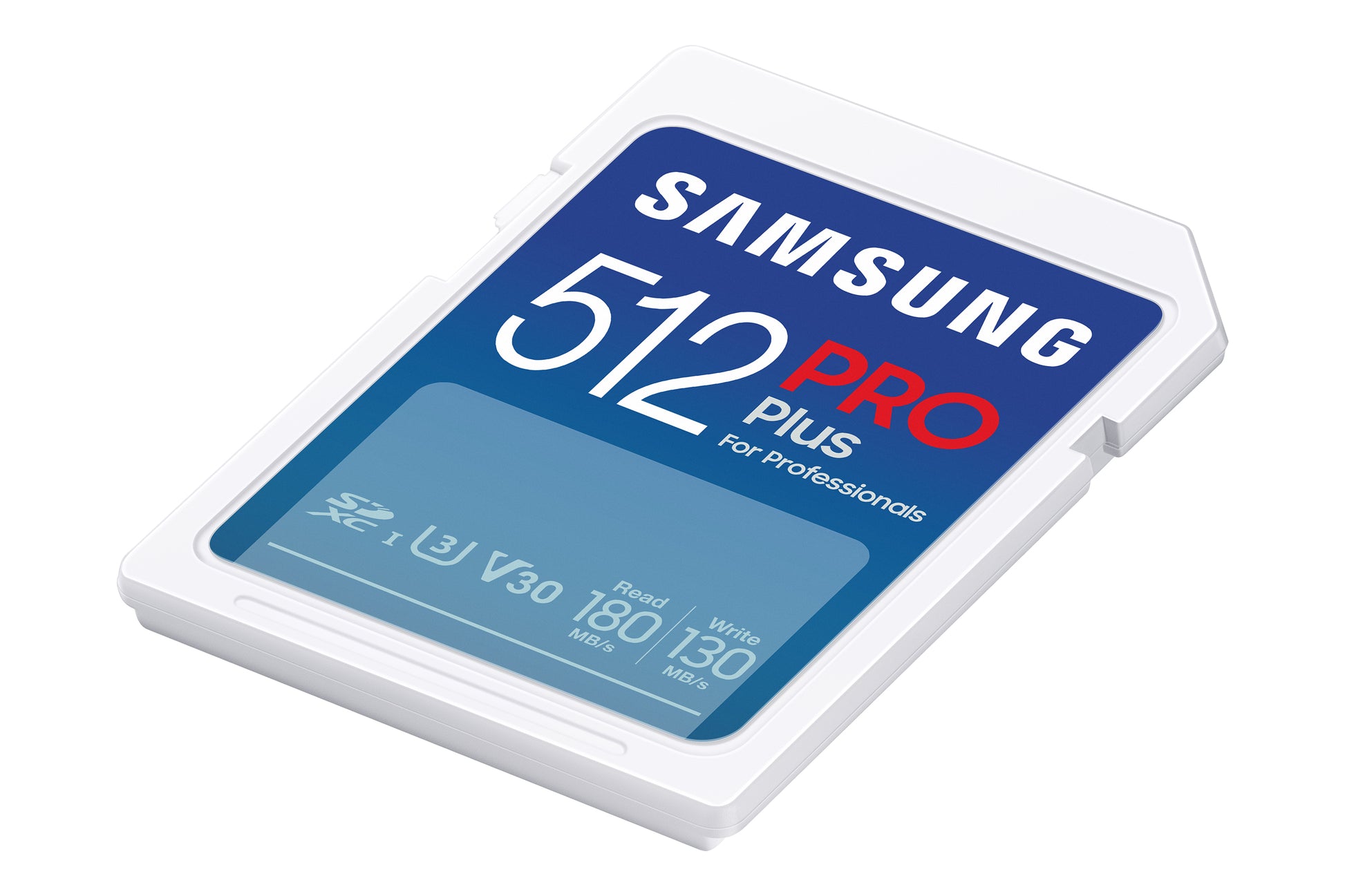 Samsung MB-SD512S/EU SDXC 512 GB – UHS-I, U3, V30, 180/130 MB/s