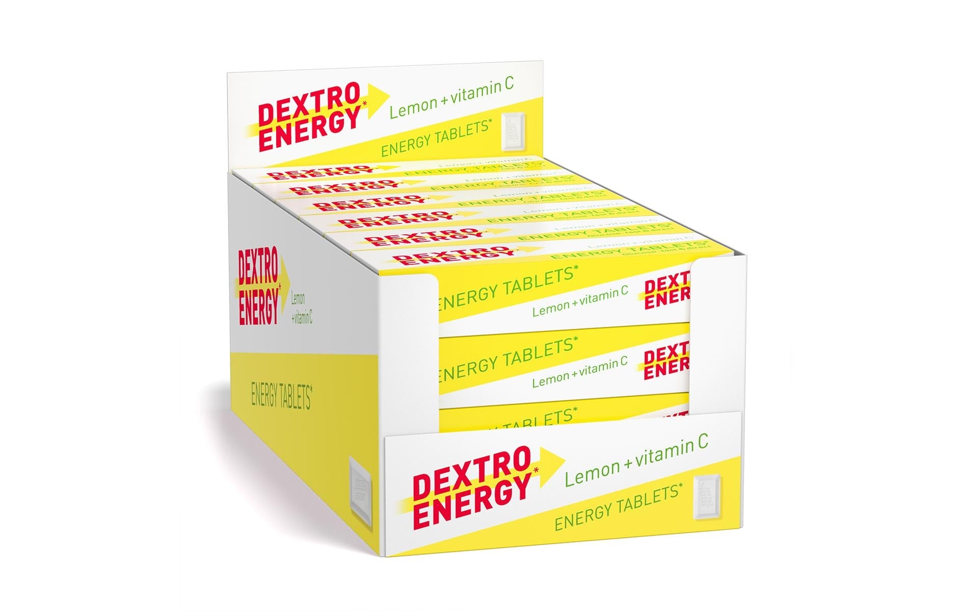 Dextro Energy Lemon Box Lutschbonbons – Zitrone – 24 × 47 g
