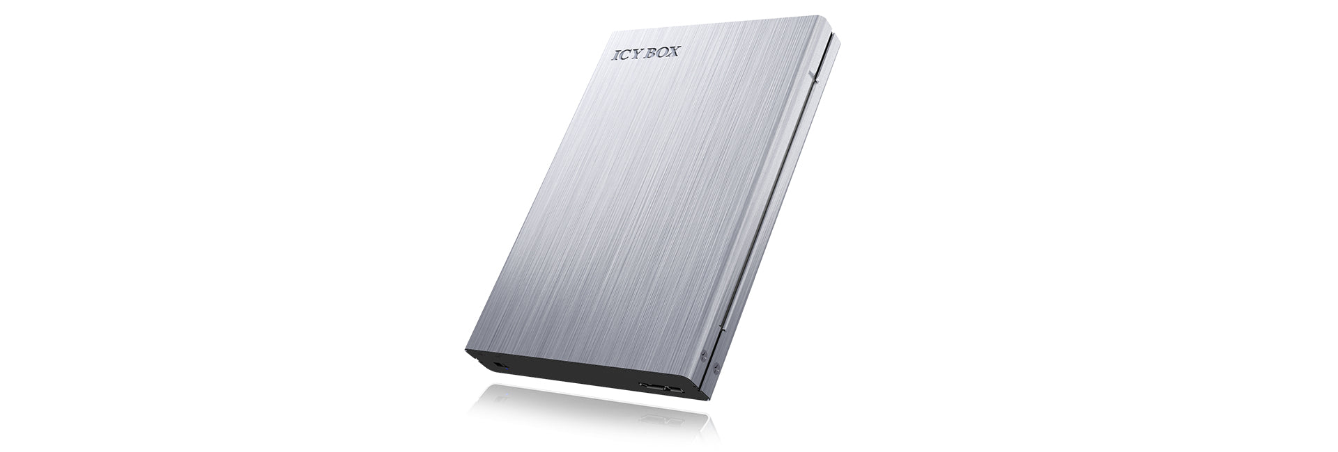 ICY BOX IB-241WP – 1-Bay – für 2,5" HDD/SSD, SATA