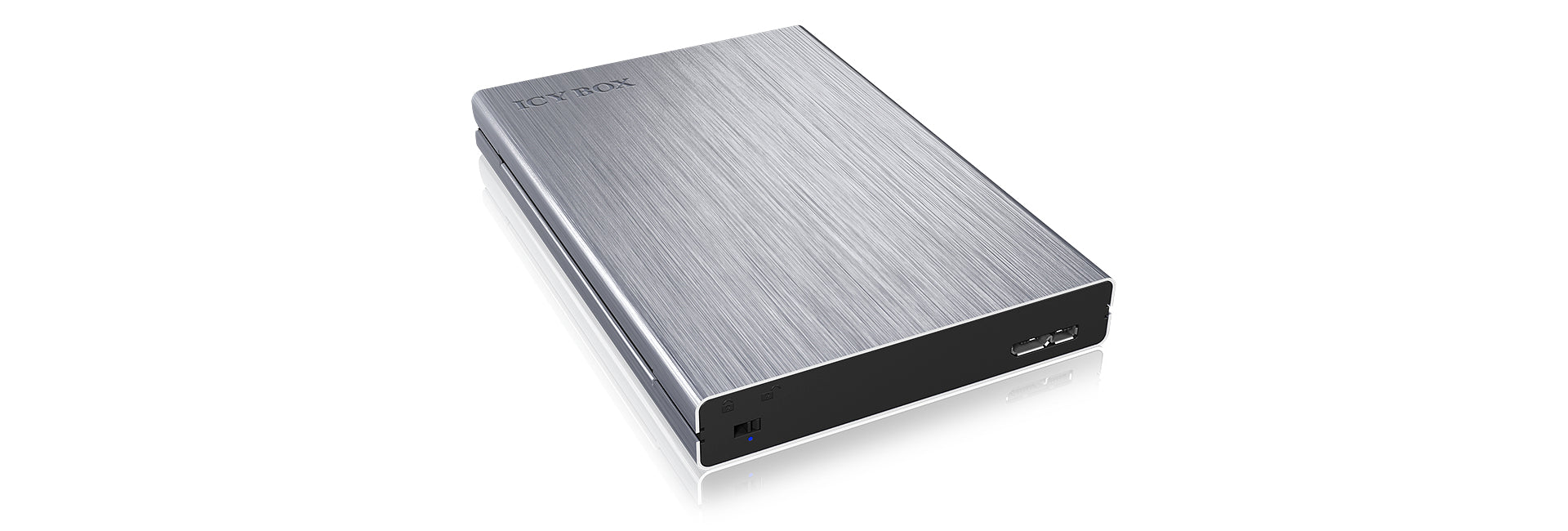 ICY BOX IB-241WP – 1-Bay – für 2,5" HDD/SSD, SATA