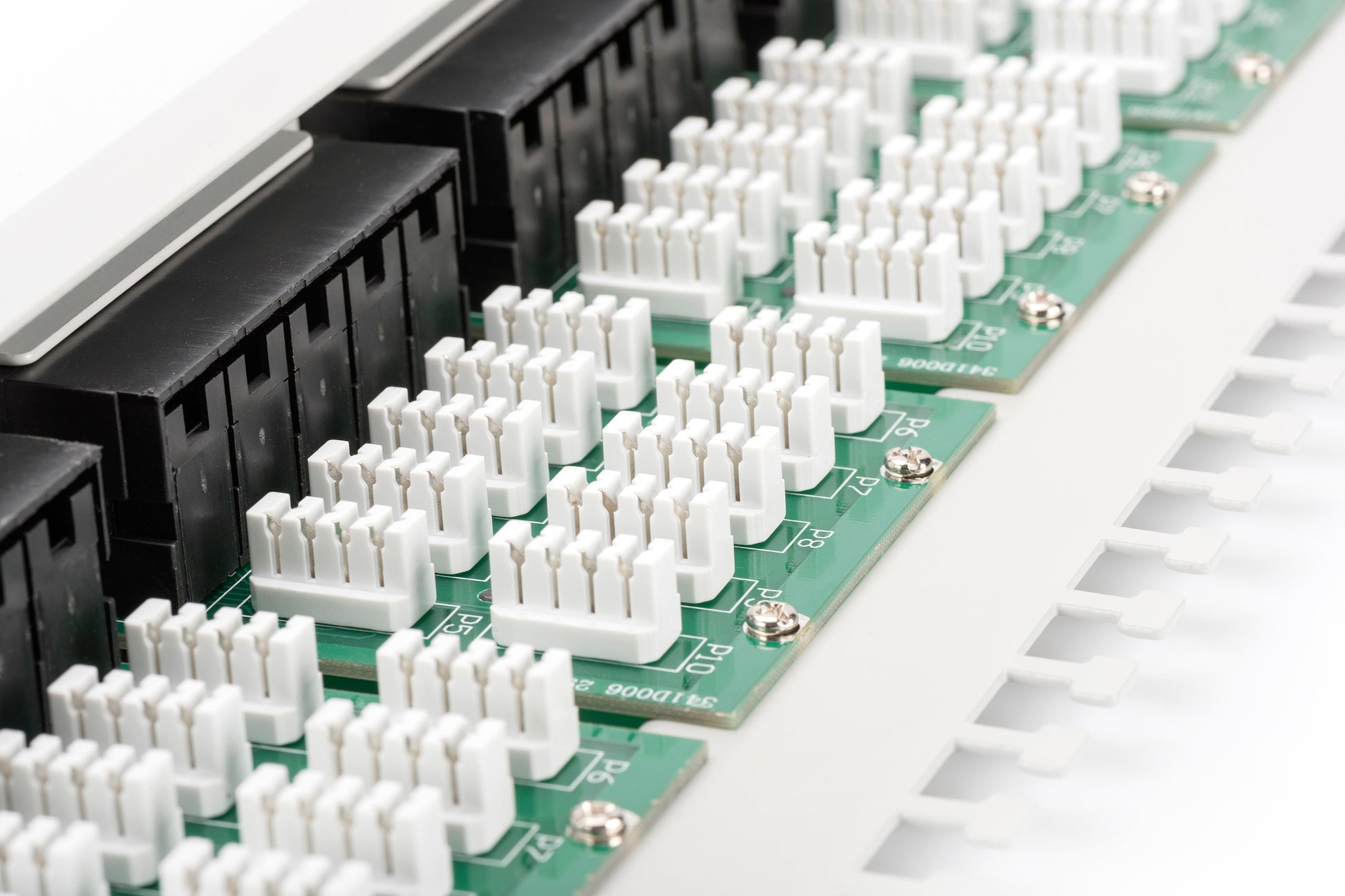 Digitus CAT 3 ISDN – Patchpanel – 50× RJ‑45 Cat3, 1U, Grau