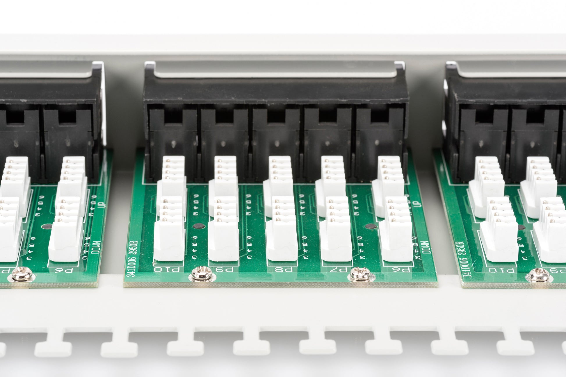 Digitus CAT 3 ISDN – Patchpanel – 50× RJ‑45 Cat3, 1U, Grau