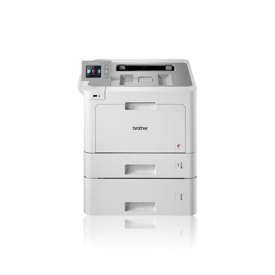 Brother HL-L9310CDWT – A4, S/W, Duplex, 31 S./Min., 2400 × 600 dpi, USB, Papier: 800 Blatt