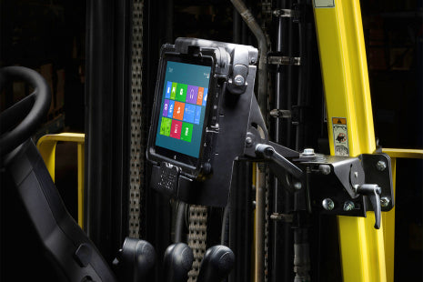 Gamber-Johnson Fahrzeug-Dock für Getac ET50/ET55 8" – VESA 75×75 – Schwarz