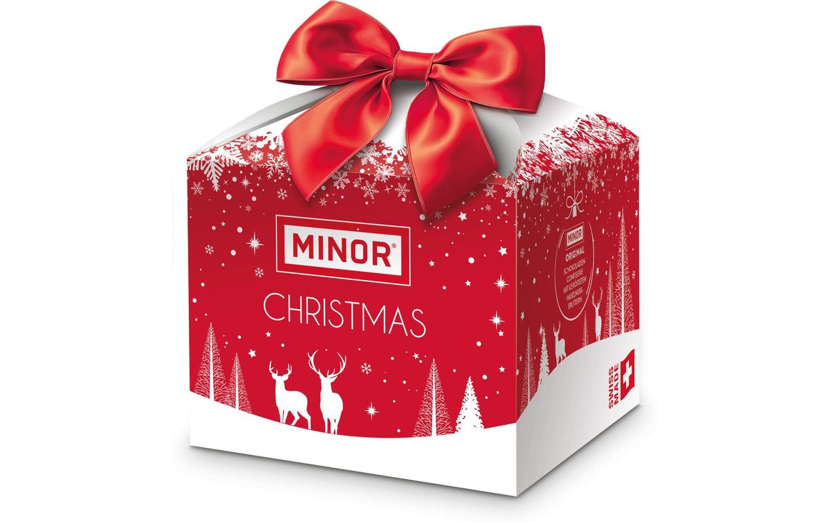 Minor Original Geschenkbox Schokolade – Haselnuss – 270 g