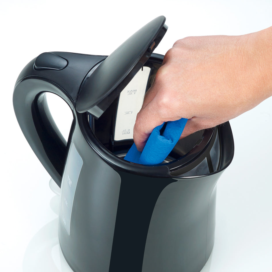 Severin Wasserkocher WK 3498 – 1,5 l, Metall, Kunststoff, 2200 W, Schwarz, 360°-Sockel