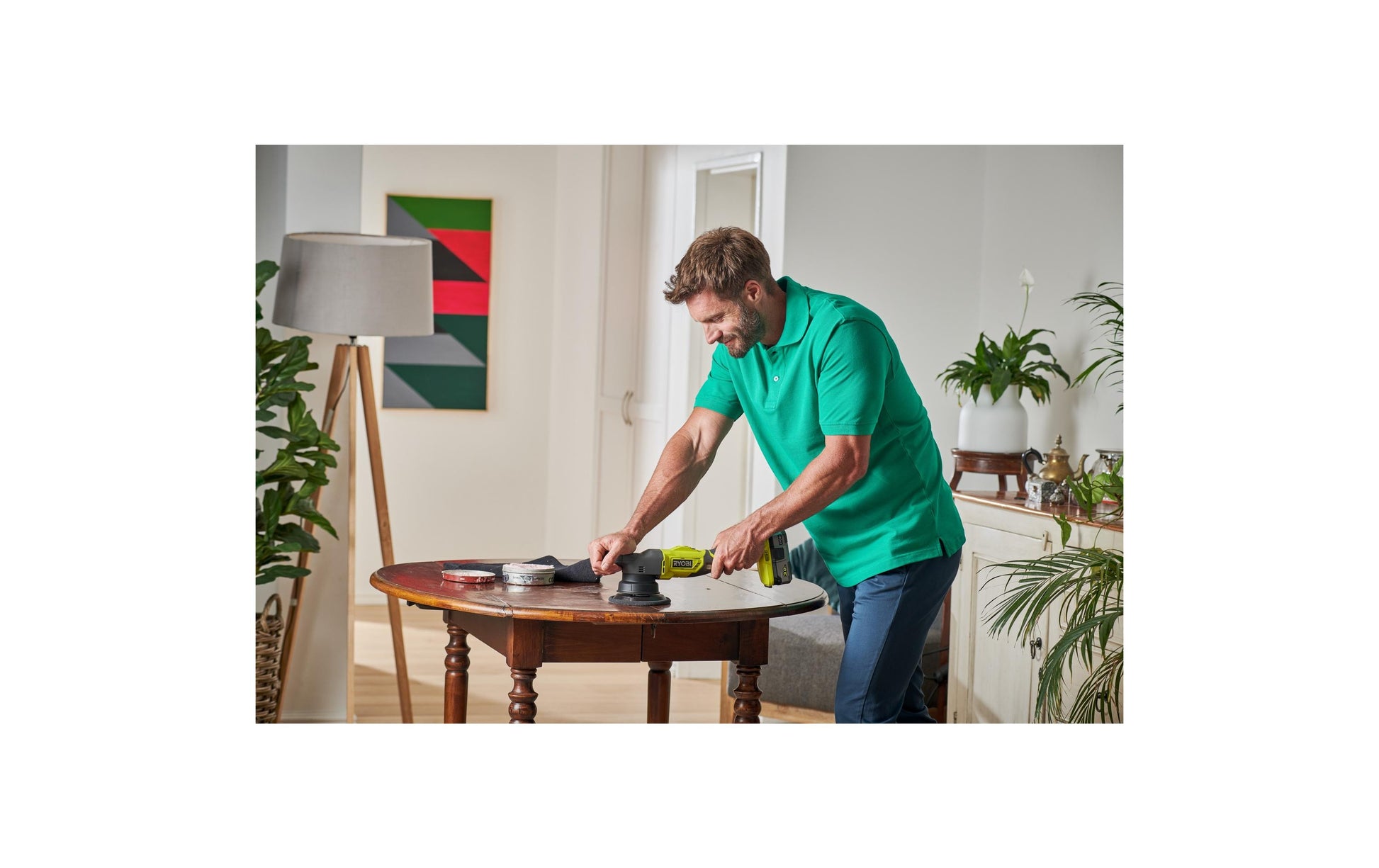 Ryobi Polierpad 125 mm – für Ryobi Polierer R18P