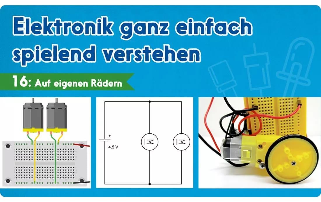 Franzis Verlag Roboter-Bausatz – GEOlino, Lichteffekte, ab 10 Jahren, Deutsch