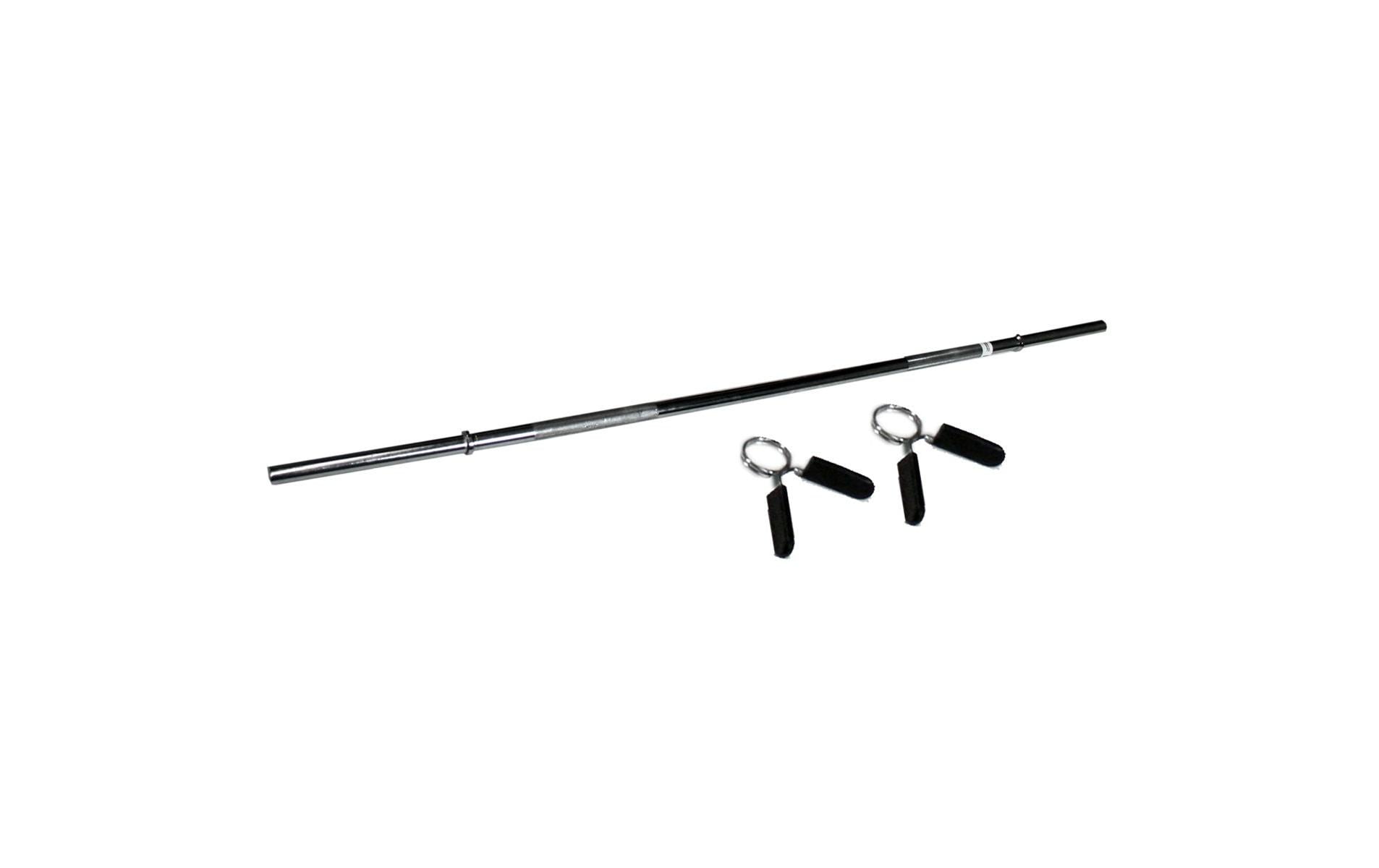 HAMMER Langhantel 17603, 180 cm, 110 kg – Eisen/Chrom