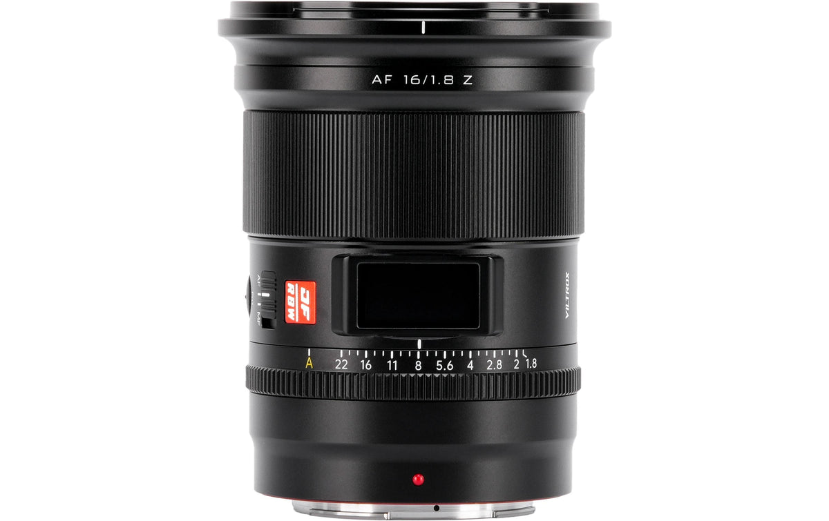 Viltrox AF 16/1.8 Z Objektiv – 16 mm f/1.8 – Vollformat, Autofokus, 77 mm Filter – für Nikon Z