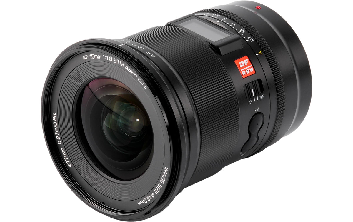 Viltrox AF 16/1.8 Z Objektiv – 16 mm f/1.8 – Vollformat, Autofokus, 77 mm Filter – für Nikon Z