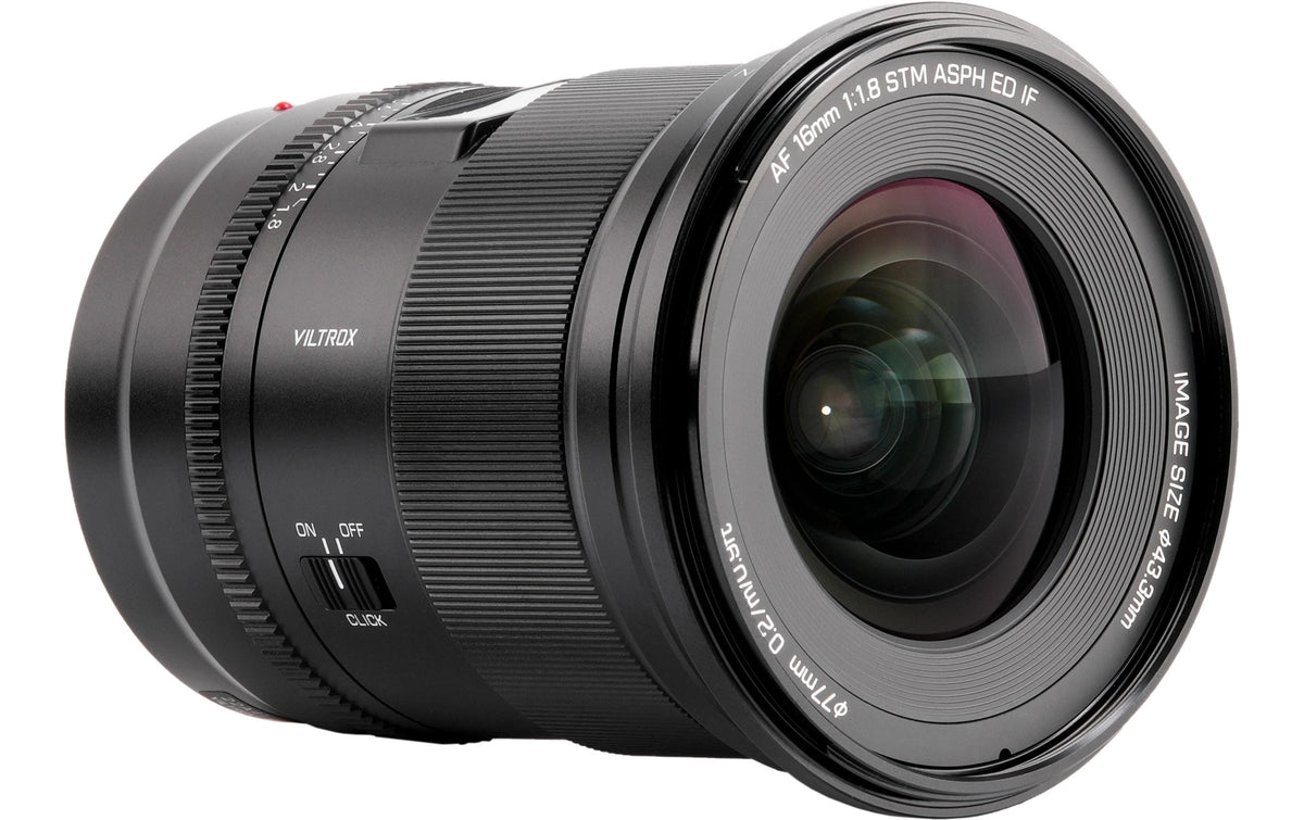 Viltrox AF 16/1.8 Z Objektiv – 16 mm f/1.8 – Vollformat, Autofokus, 77 mm Filter – für Nikon Z