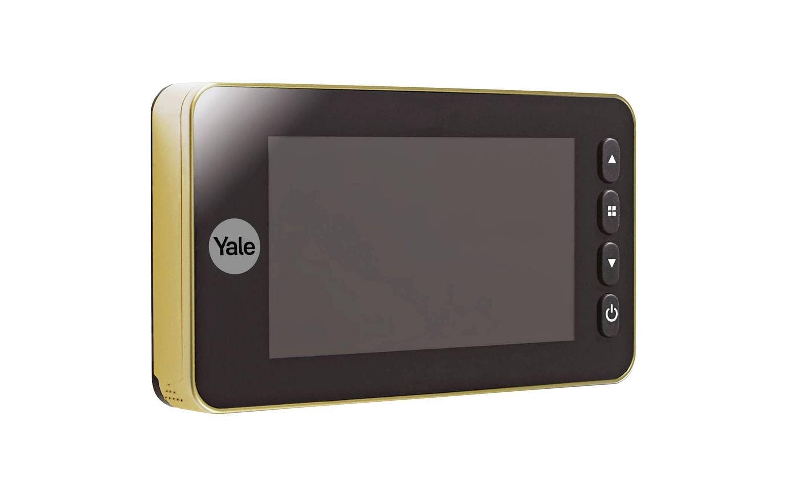 Yale Digitaler Türspion – 4,3" Display, Batteriebetrieb, Messing