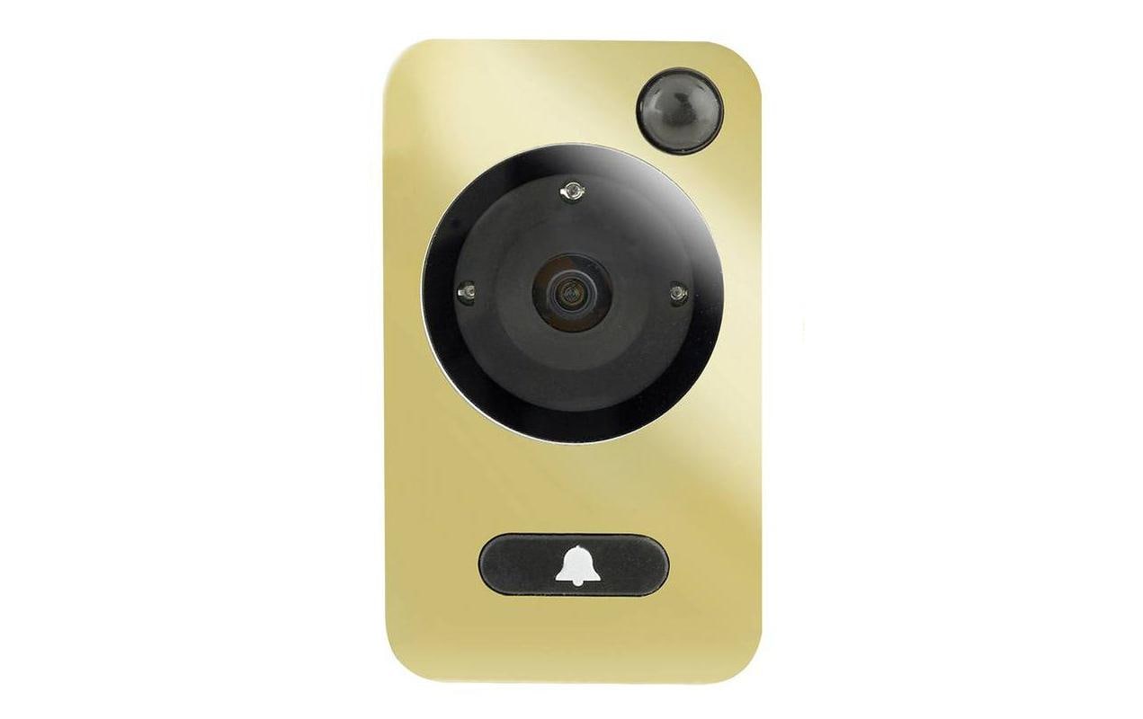 Yale Digitaler Türspion – 4,3" Display, Batteriebetrieb, Messing