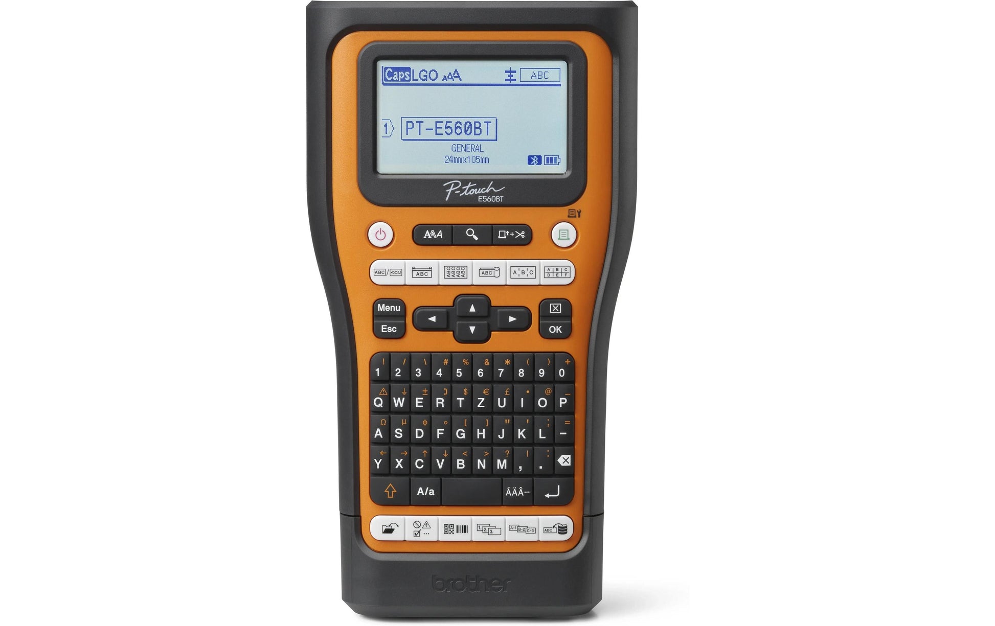 Brother P-touch PT-E560BTVP – Beschriftungsgerät mit QWERTZ-Tastatur