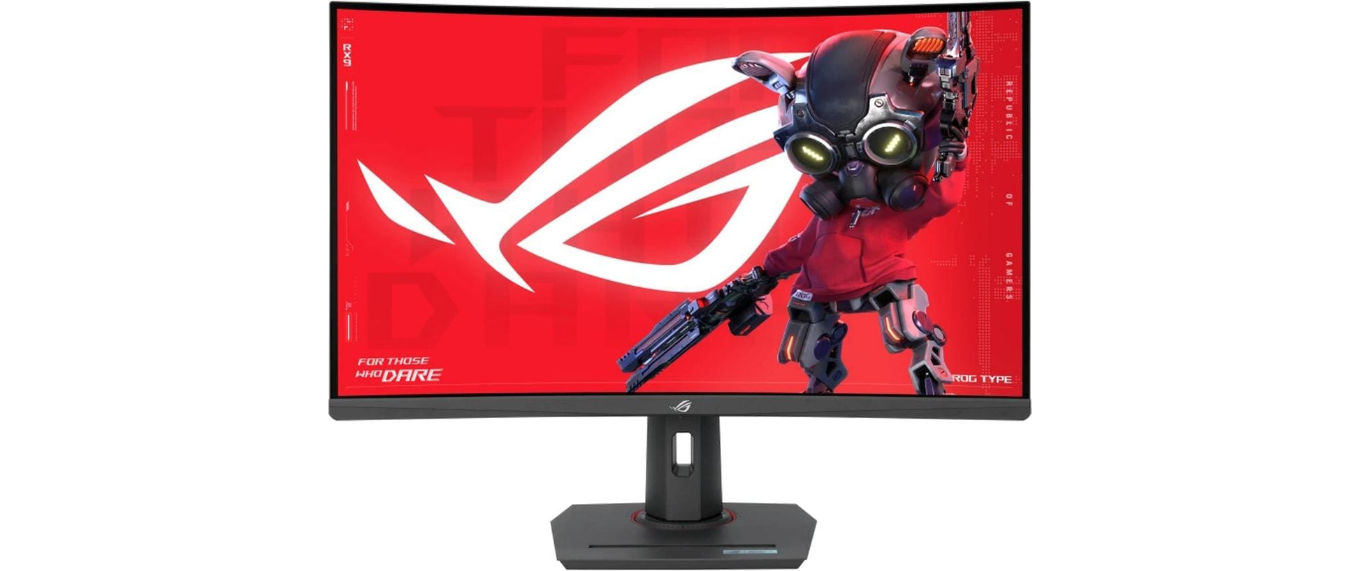ASUS ROG Strix XG32WCS – 31,5" Curved 1500R, 2560 × 1440 (WQHD), VA, 180 Hz, USB-C 8 W, DisplayHDR 400