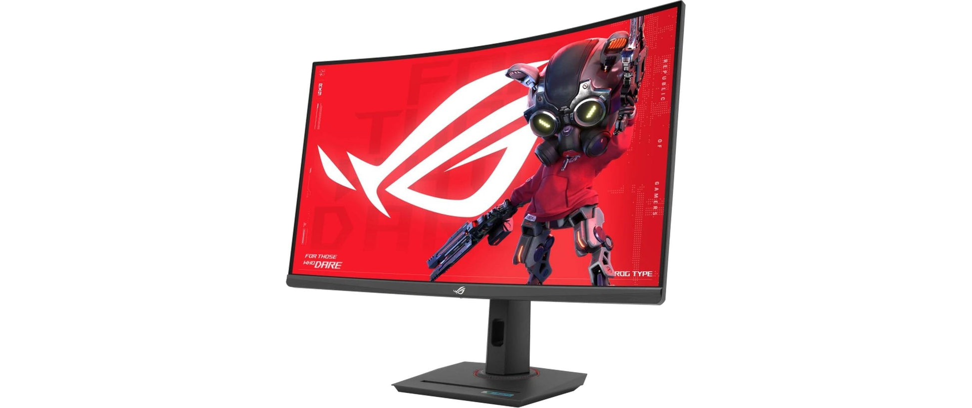 ASUS ROG Strix XG32WCS – 31,5" Curved 1500R, 2560 × 1440 (WQHD), VA, 180 Hz, USB-C 8 W, DisplayHDR 400