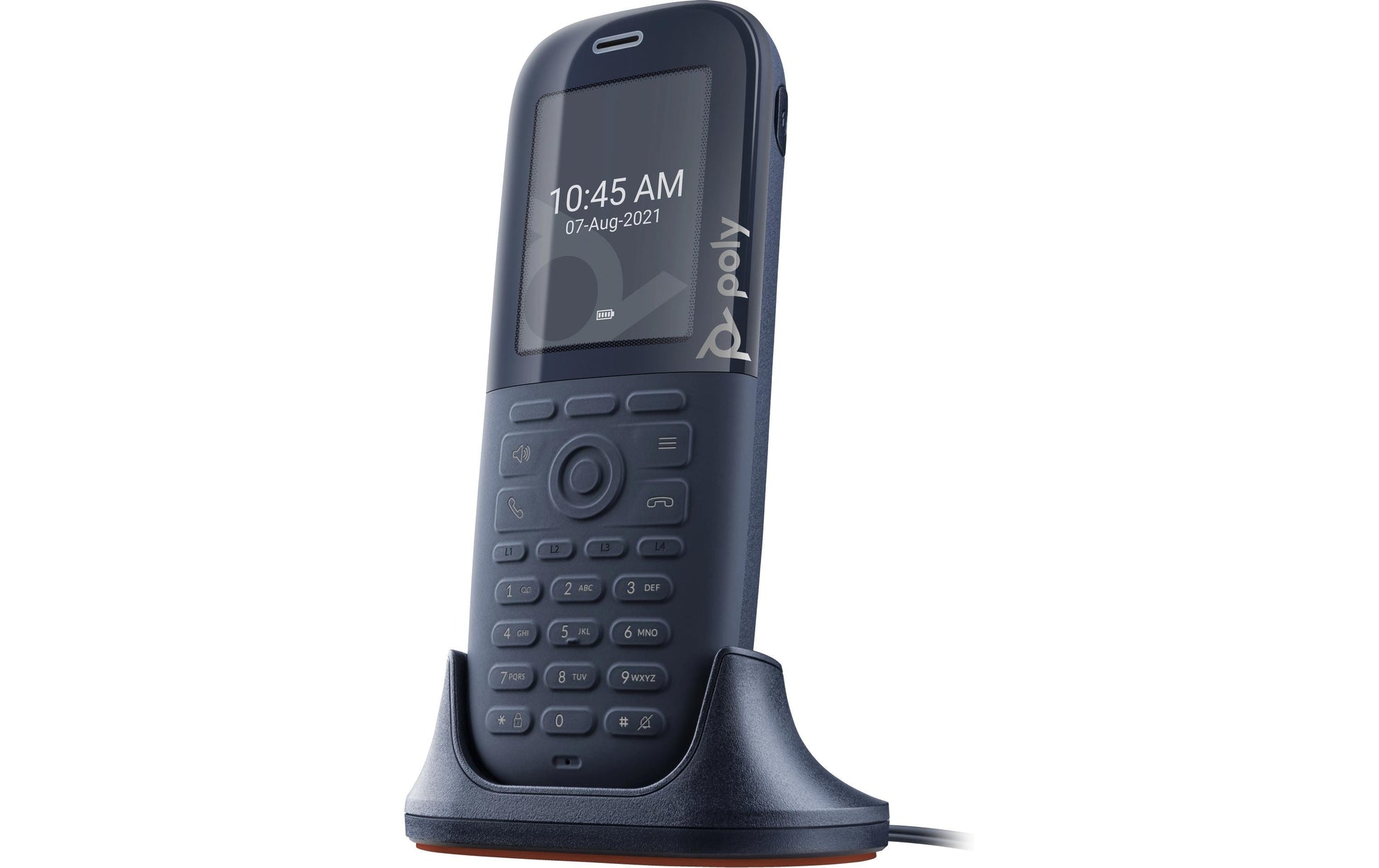 Poly Rove 30 – DECT-Telefon nur Mobilteil, 2,4", Anrufer-ID, tropfsicher, schwarz