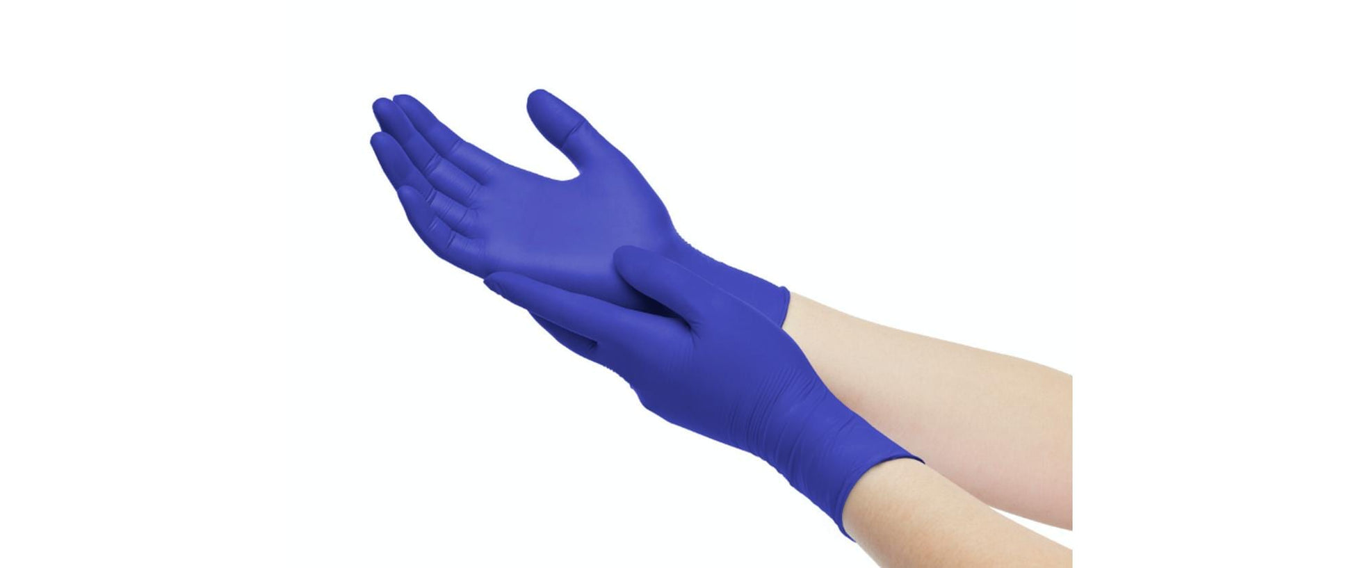 MedBrun Einweghandschuhe Nitril – XL, 50 Paar – Blau, CE, puderfrei