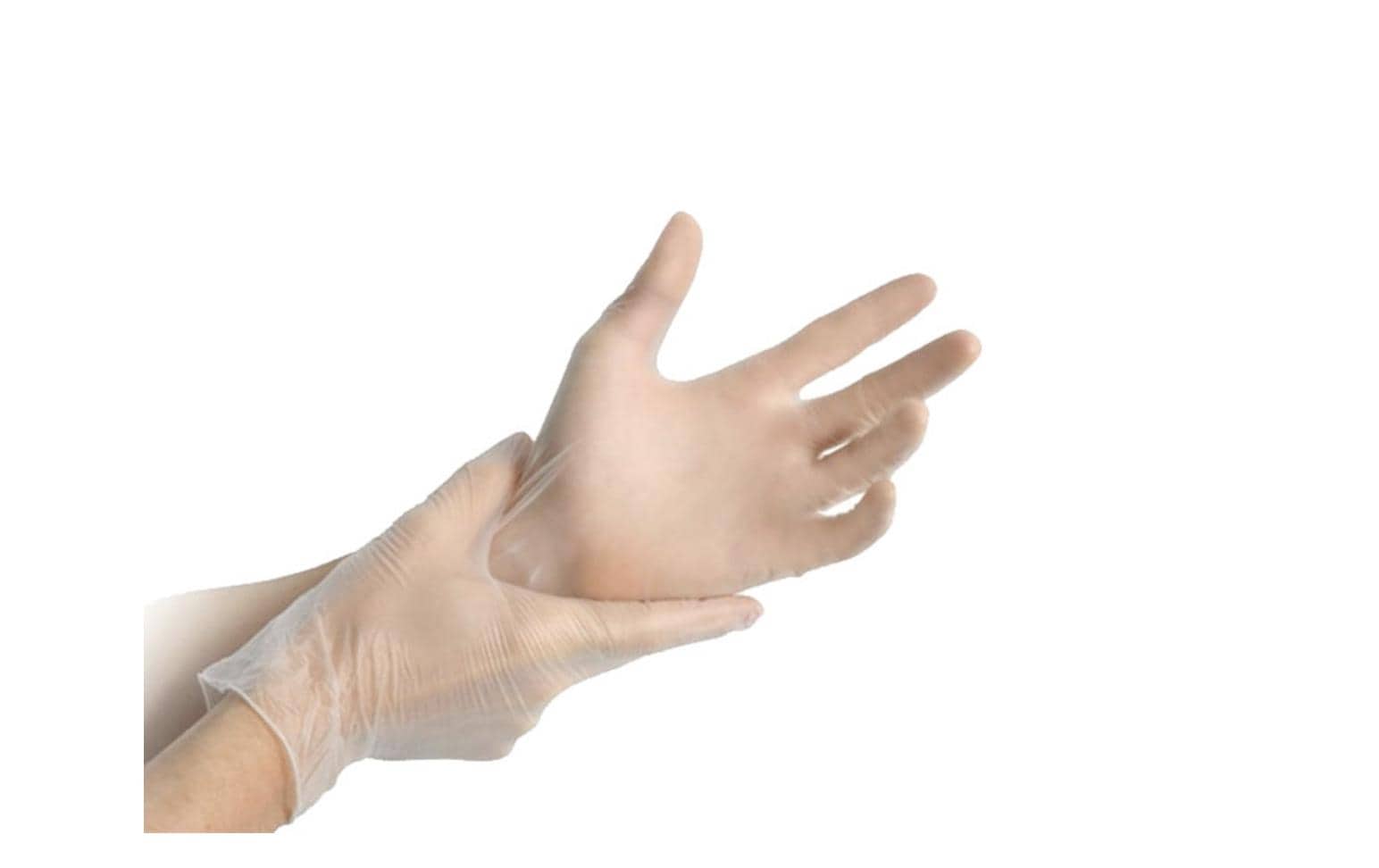 MedBrun Einweghandschuhe Vinyl, Expert – Transparent, puderfrei