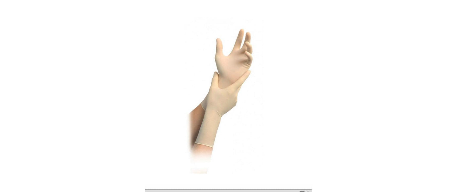 MedBrun Einweghandschuhe Latex Expert – Grösse M – Beige, CE
