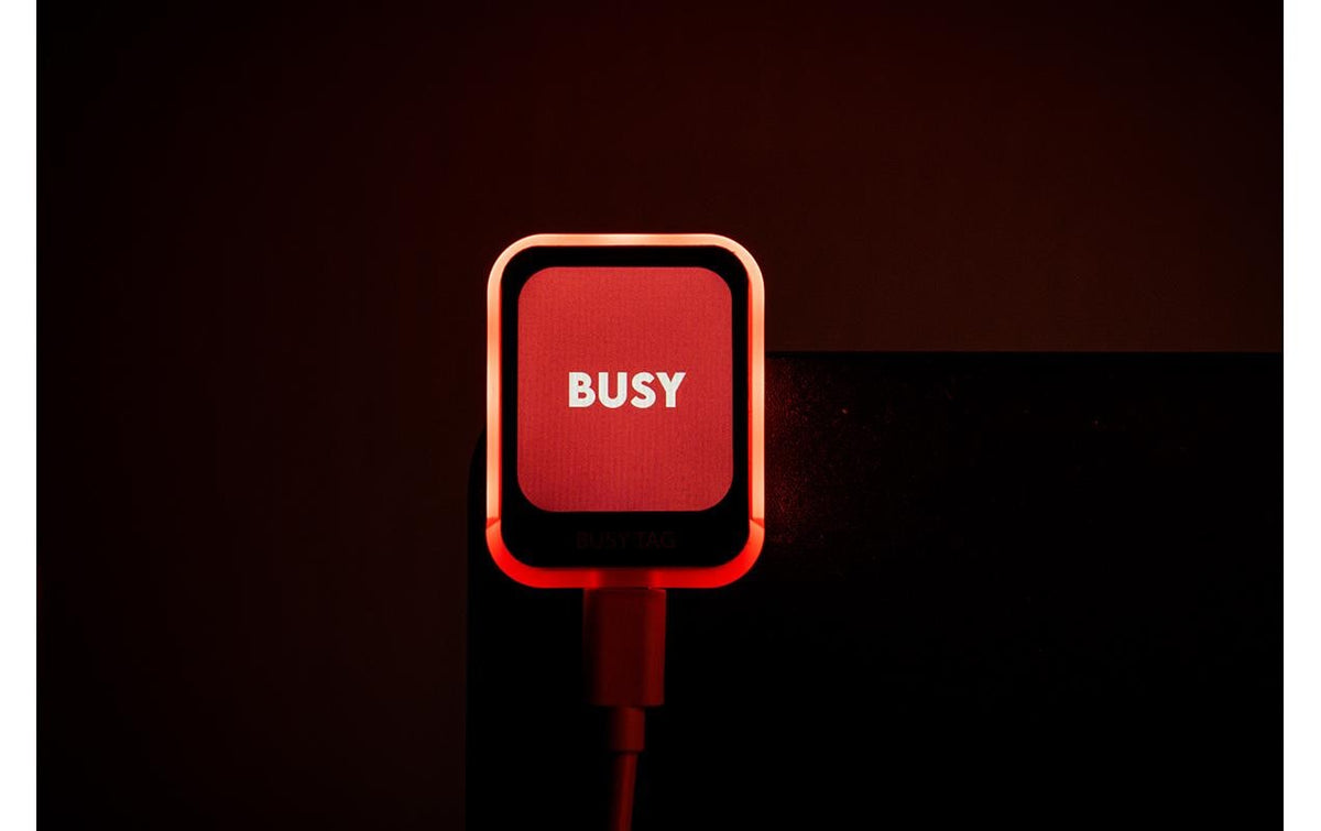 Luxafor Busy Tag – BusyLight, Schwarz