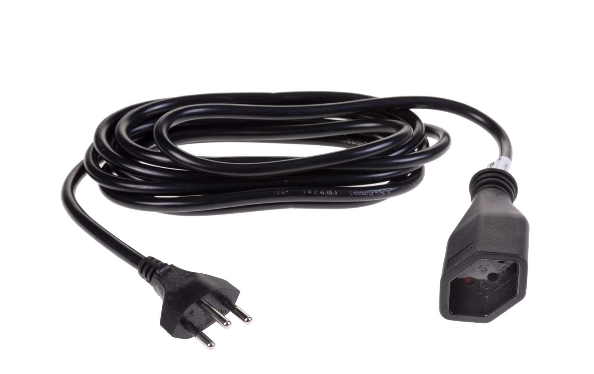 Furber. Verlängerungskabel – T12–T13, 3 m, 3×1 mm², Schwarz