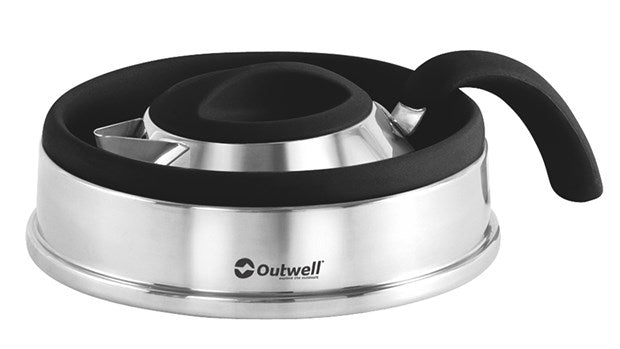 Outwell Collaps Wasserkocher – 2,5 l, Silikon, Edelstahl