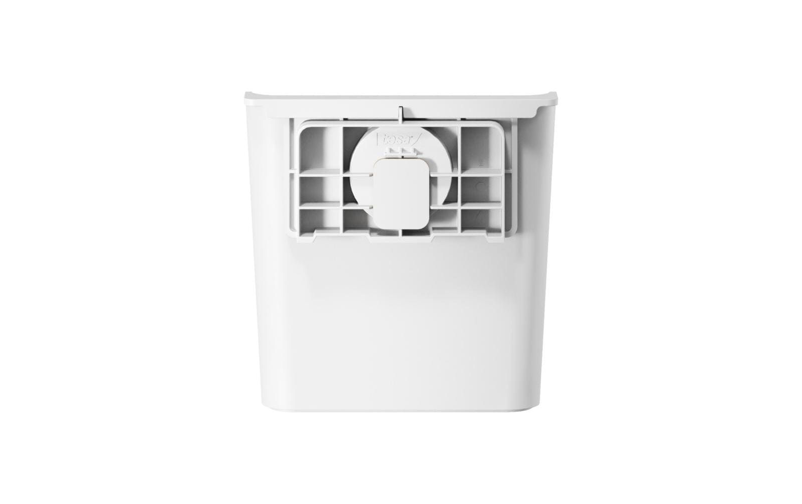 Tesa Kräutertopf – 2,5 l – eckig, mit Wandhalterung – ABS – grau – 13,5 × 13,5 × 14 cm