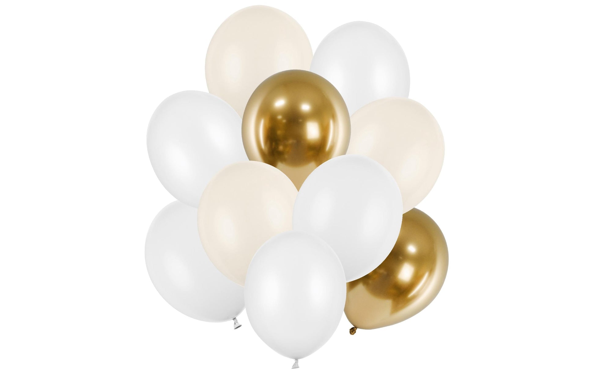 PartyDeco Luftballons – mehrfarbig – Ø 30 cm – Latex – 10 Stk