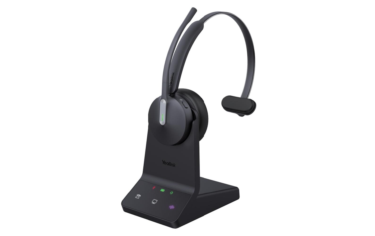 Yealink Wh64 – Mono Headset – Bluetooth, Micro-USB – Schwarz – Teams-kompatibel
