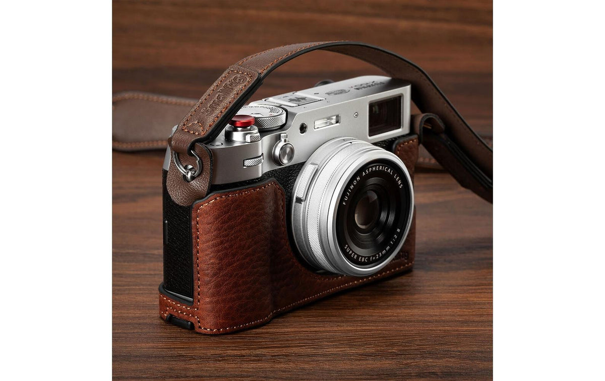 SmallRig 4699 Kamerahülle – Leder – für FUJIFILM X100VI – Braun