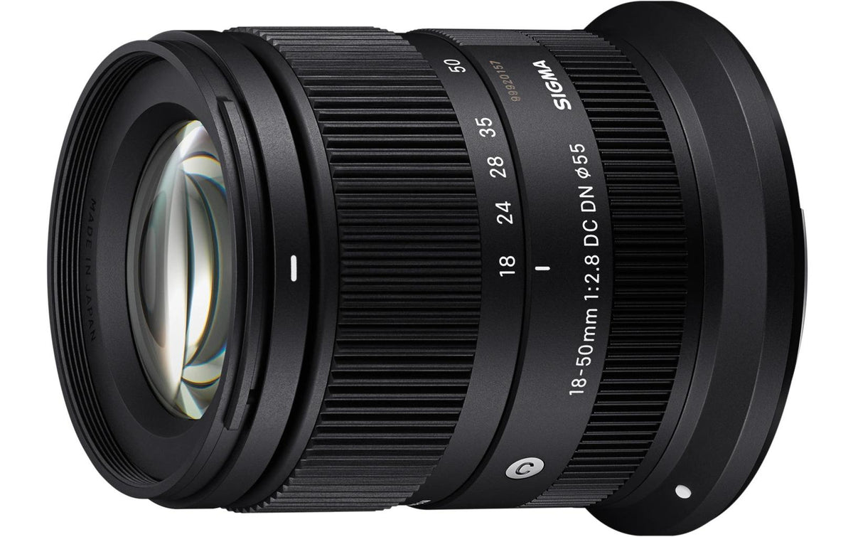 Sigma 18–50mm f/2.8 DC DN – Standardobjektiv – für Canon RF, 55 mm Filter