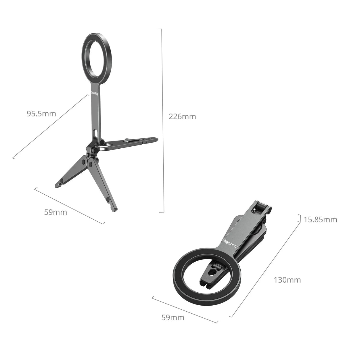 SmallRig Mobile Phone Support 5649 – Tisch-Ständer – Schwarz