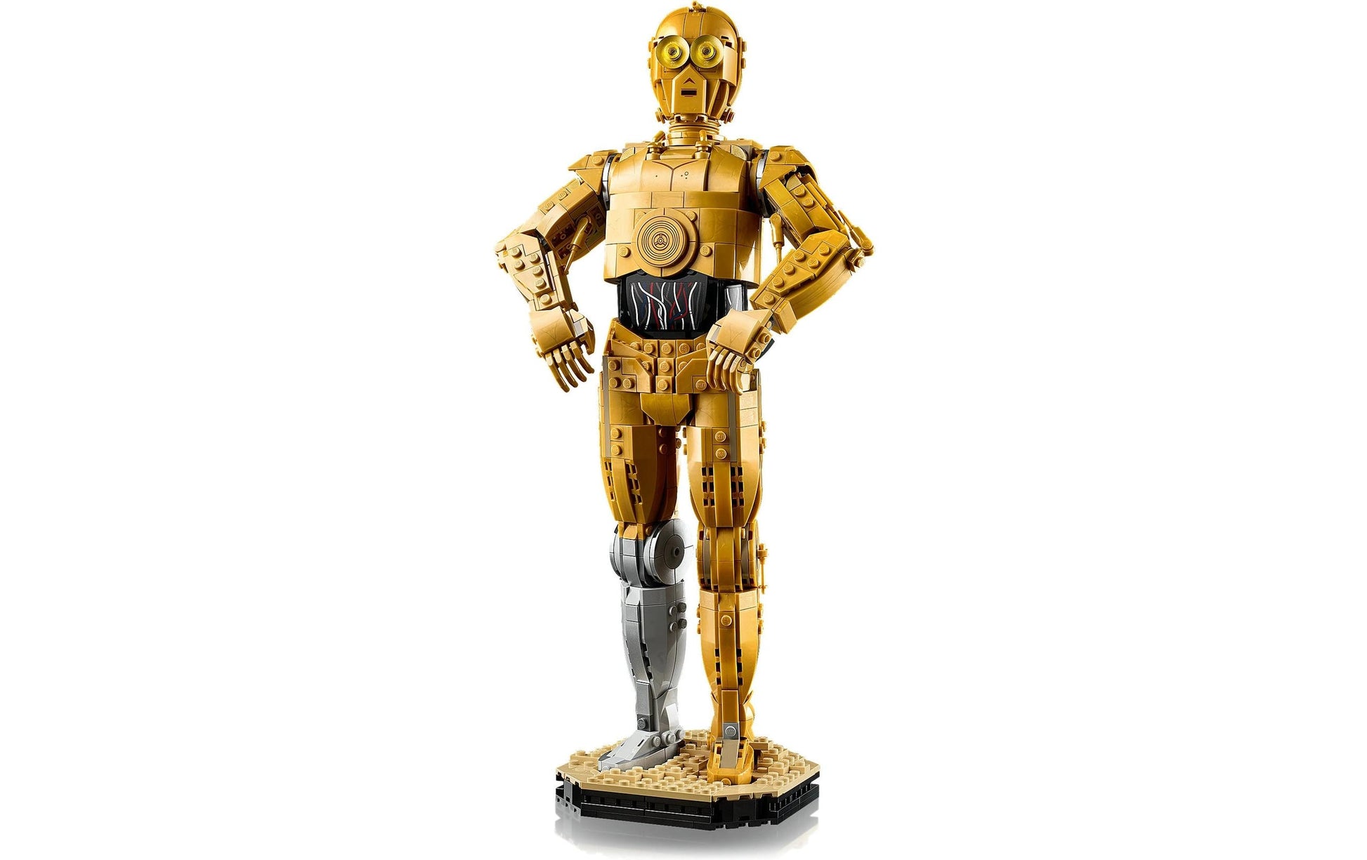 LEGO 3D Puzzle C-3PO – Star Wars – 1138 Teile – 38 cm – ab 18 Jahren