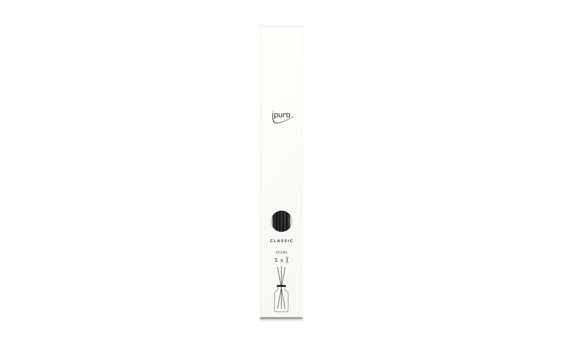 ipuro Classic Line – Duftstäbchen, Schwarz, 5er-Pack