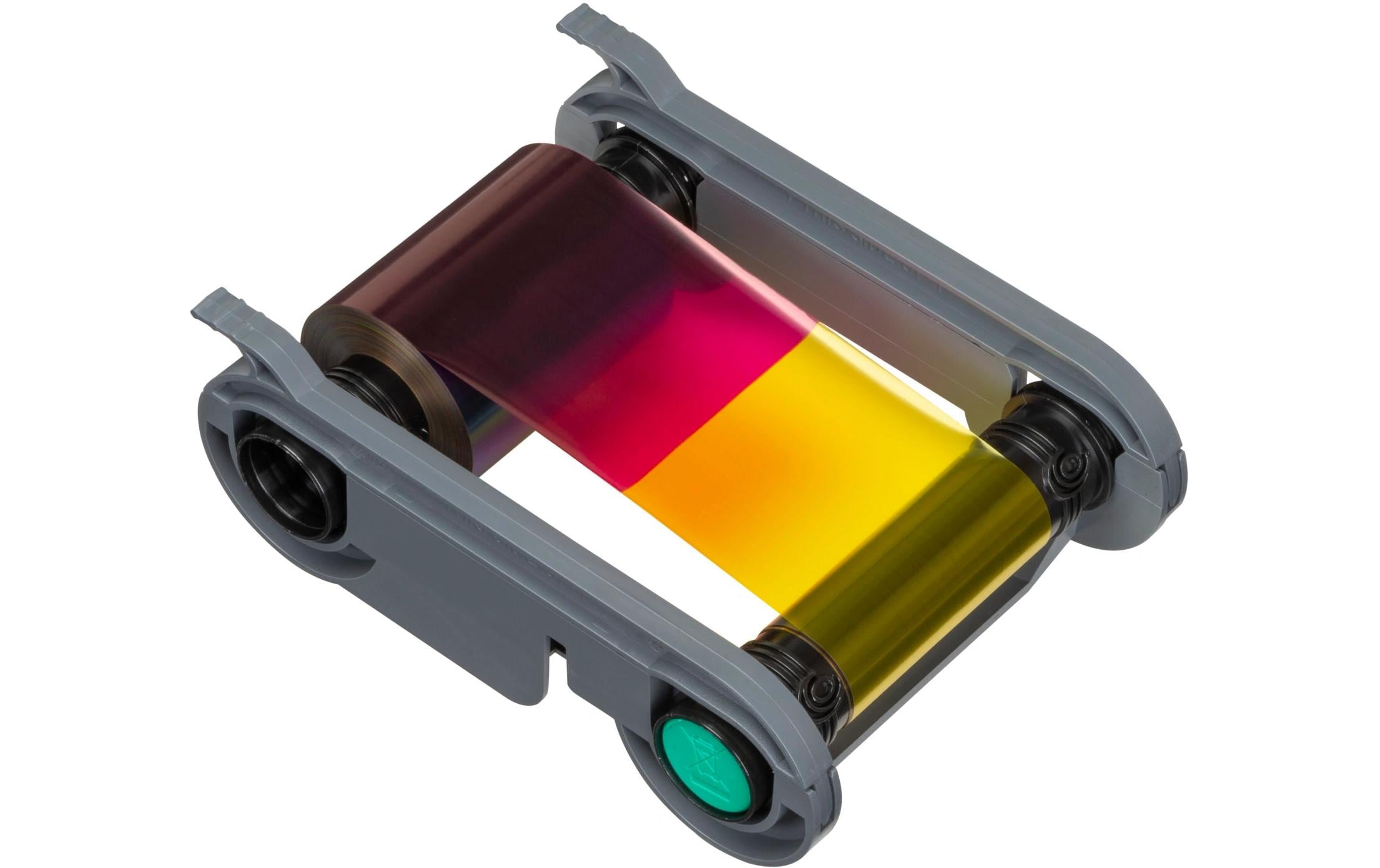 Evolis Kartendrucker-Farbband YMCKOO – 250 Karten – für Primacy 2