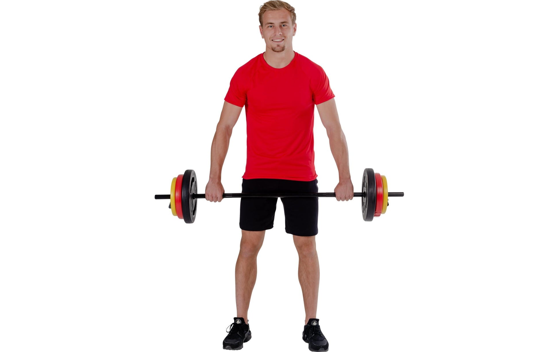 FTM – Langhantel, 20 kg, 130 cm – Zement/Polyester